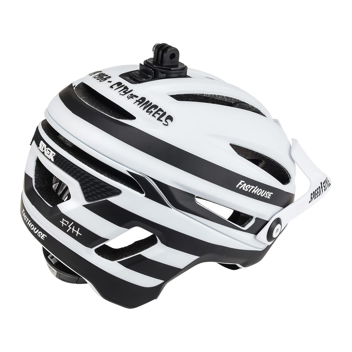 Casco MTB BELL SIXER MIPS FASTHOUSE Blanco/Negro