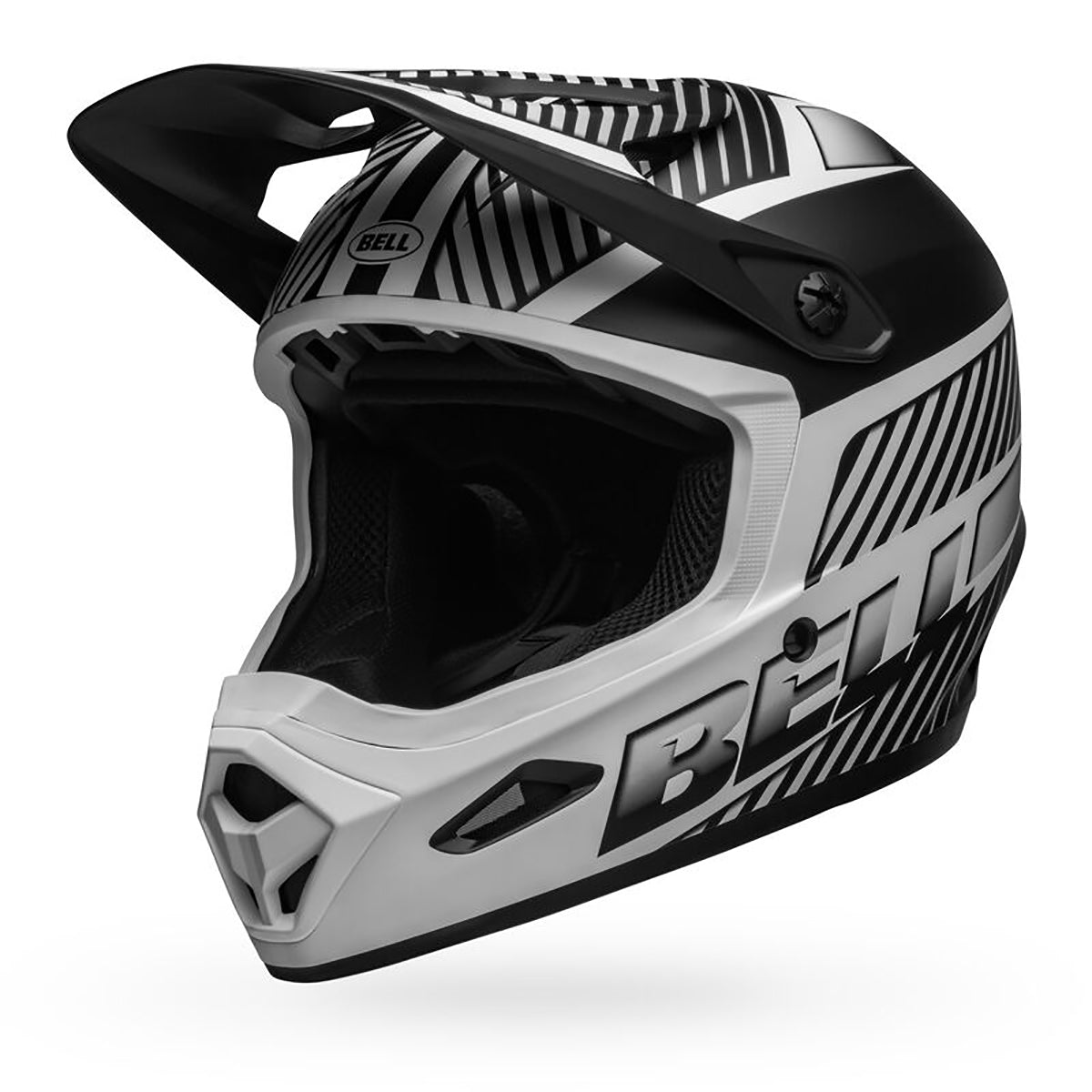 Casco MTB BELL TRANSFER Negro mate/Blanco