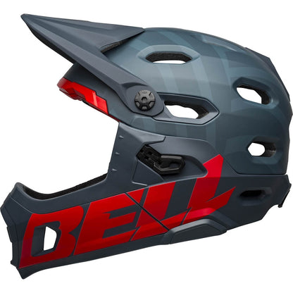 Casco MTB BELL SUPER DH MIPS Azul/Rojo