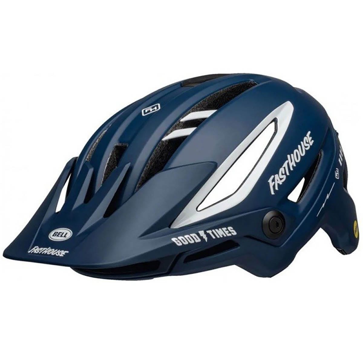 Casco MTB BELL SIXER MIPS FAST HOUSE Azul/Blanco