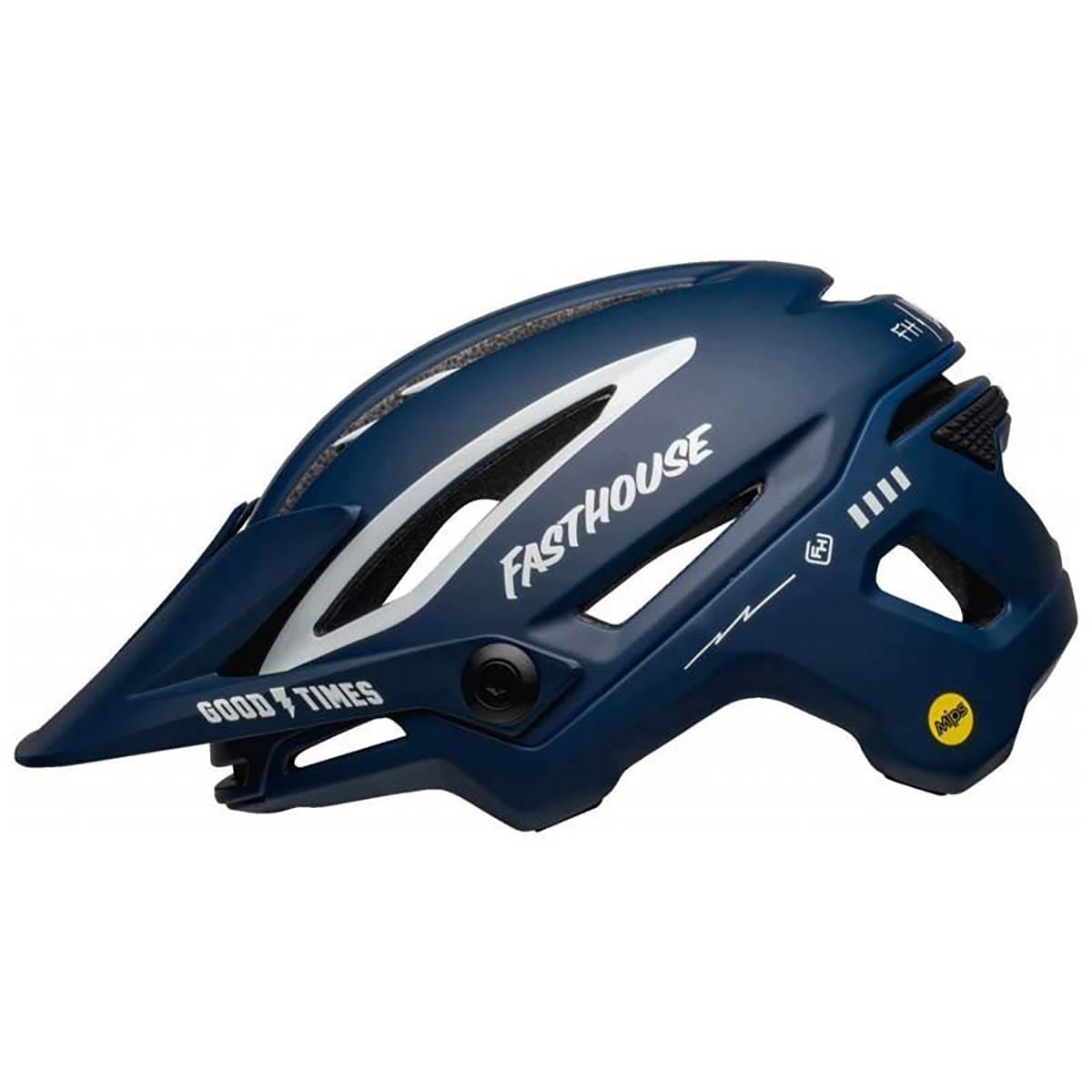 Casco MTB BELL SIXER MIPS FAST HOUSE Azul/Blanco