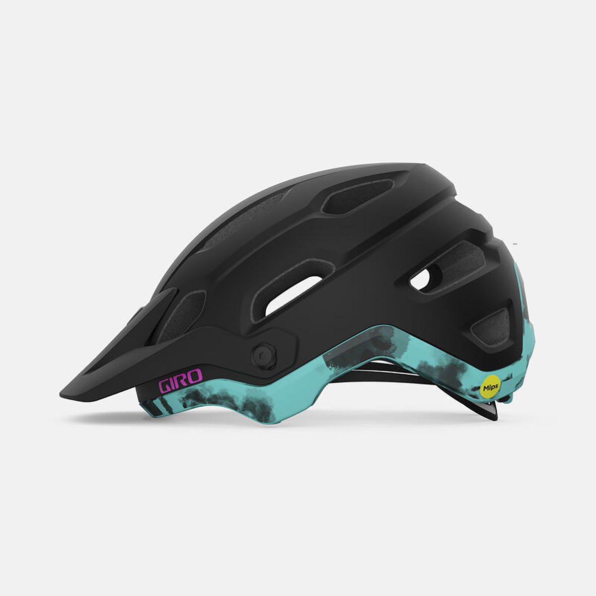 Casco MTB GIRO SOURCE MIPS Mujer Negro mate/Azul