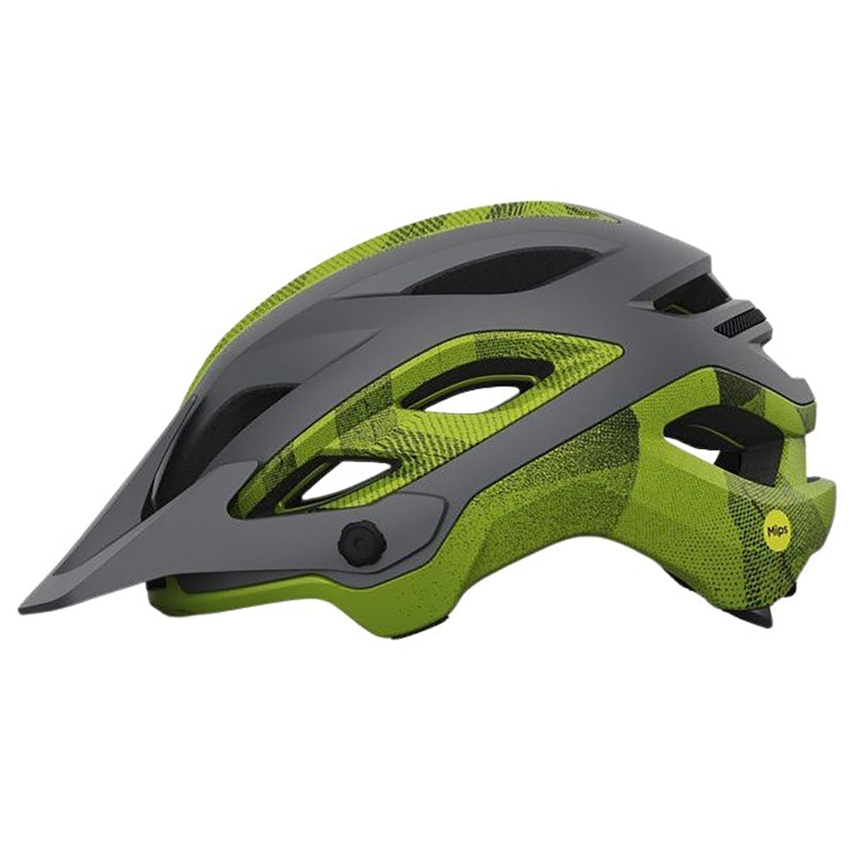 Casque VTT GIRO MERIT SPHERICAL Gris/Jaune