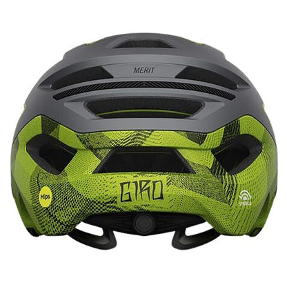 Casco MTB GIRO MERIT SPHERICAL Gris/Amarillo