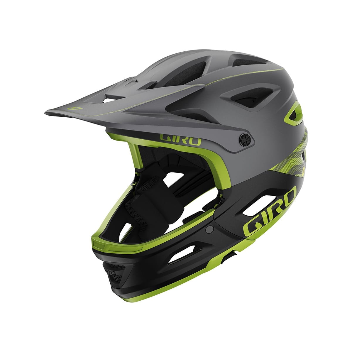 Casco MTB GIRO SWITCHBLADE MIPS Gris/Amarillo