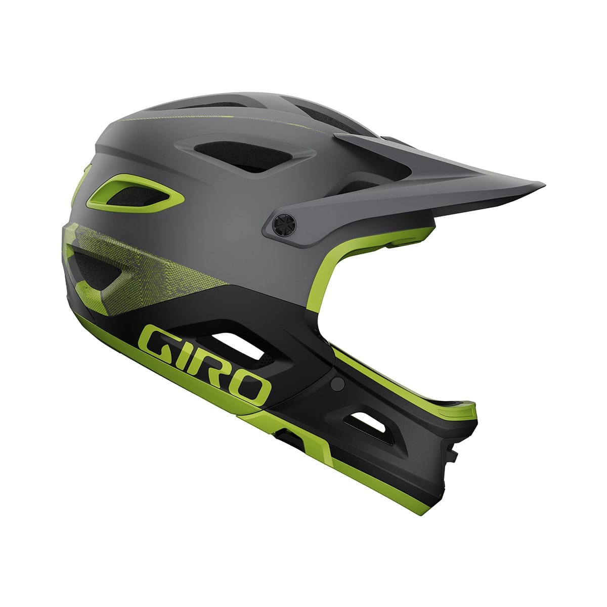 Casco MTB GIRO SWITCHBLADE MIPS Gris/Amarillo