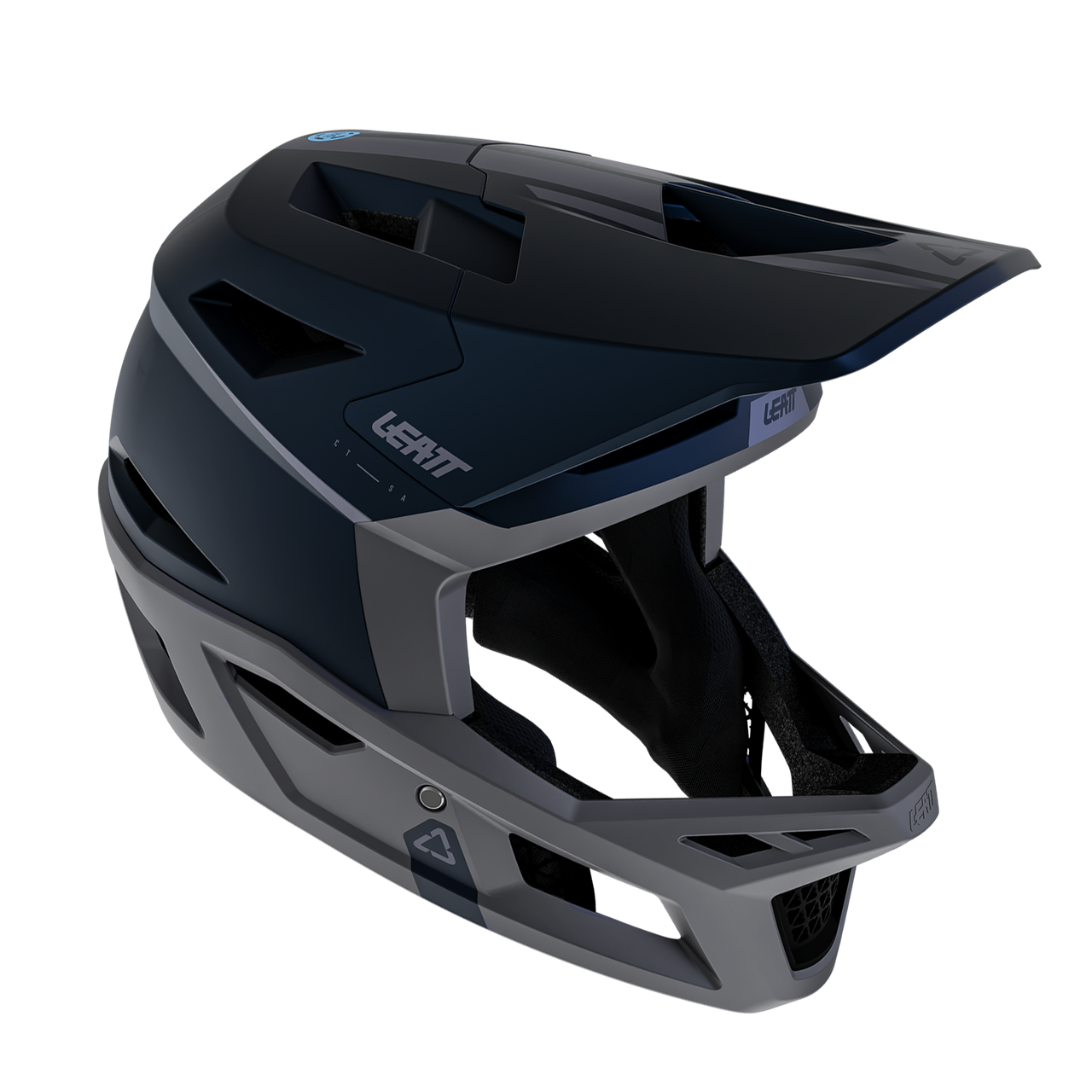 LEATT GRAVITY 4.0 STEALTH Casco MTB Negro/Gris