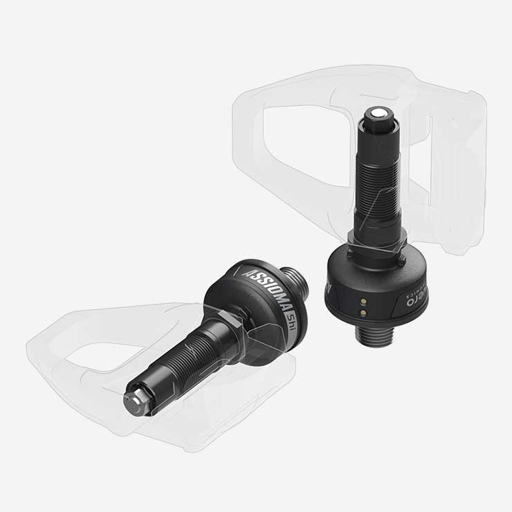 Sensor de potencia del eje del pedal FAVERO ASSIOMA DUO SHIMANO