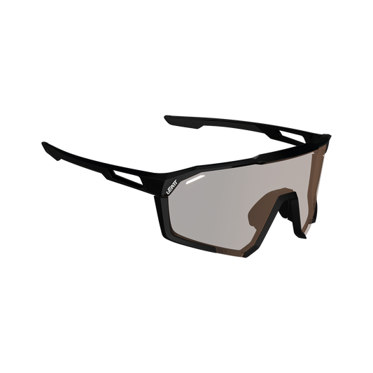 Gafas LEATT SPEEDVIZ PRO Negro satinado IRIZ Plata 30 VLT