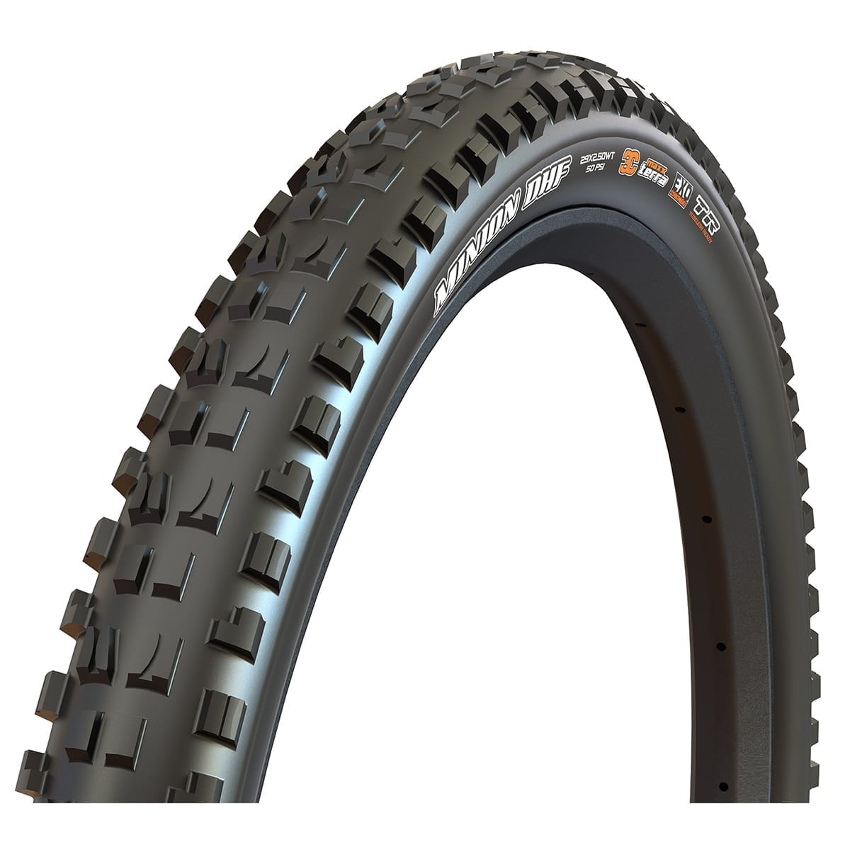 Neumático MAXXIS MINION DHF 29x2.50 WT DH E50 3C MaxxGrip Tubeless Ready Blando Negro