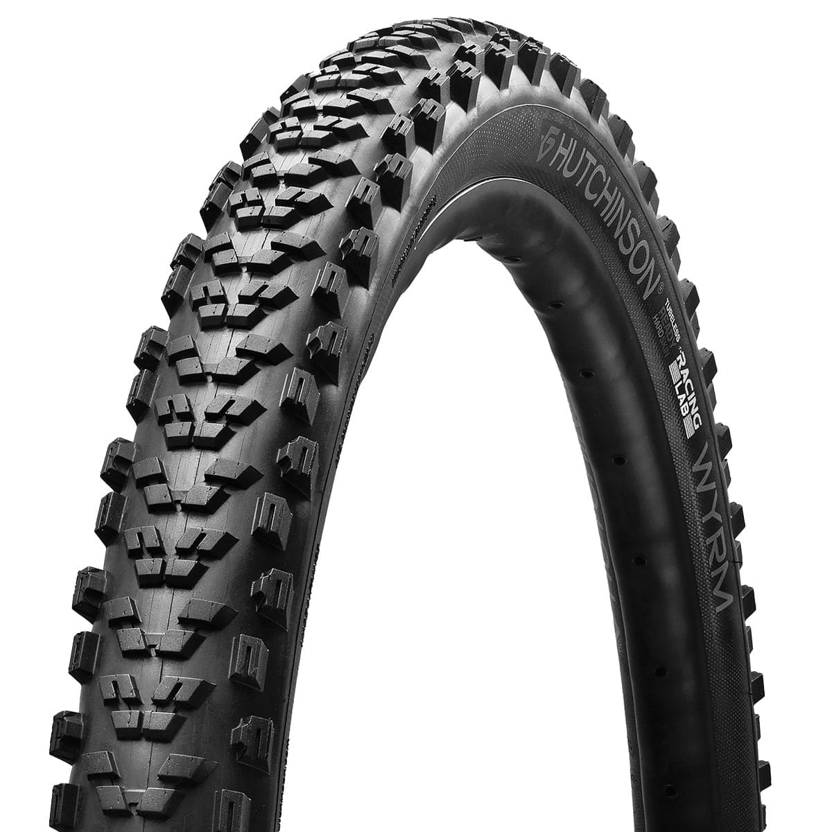 Neumático HUTCHINSON WYRM 29x2.40 Racing Lab Hardskin Race Ripost XC Tubeless Ready Blando Negro