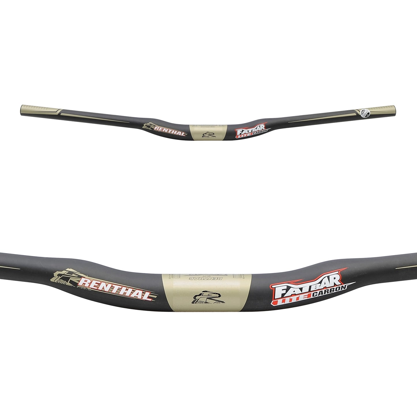 RENTHAL FATBAR LITE Carbon Rise 20mm 760mm Negro Percha