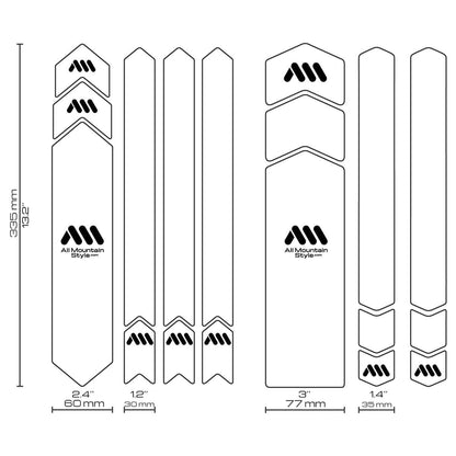 Protección Adhesiva para Cuadro ALL MOUNTAIN STYLE FULL
