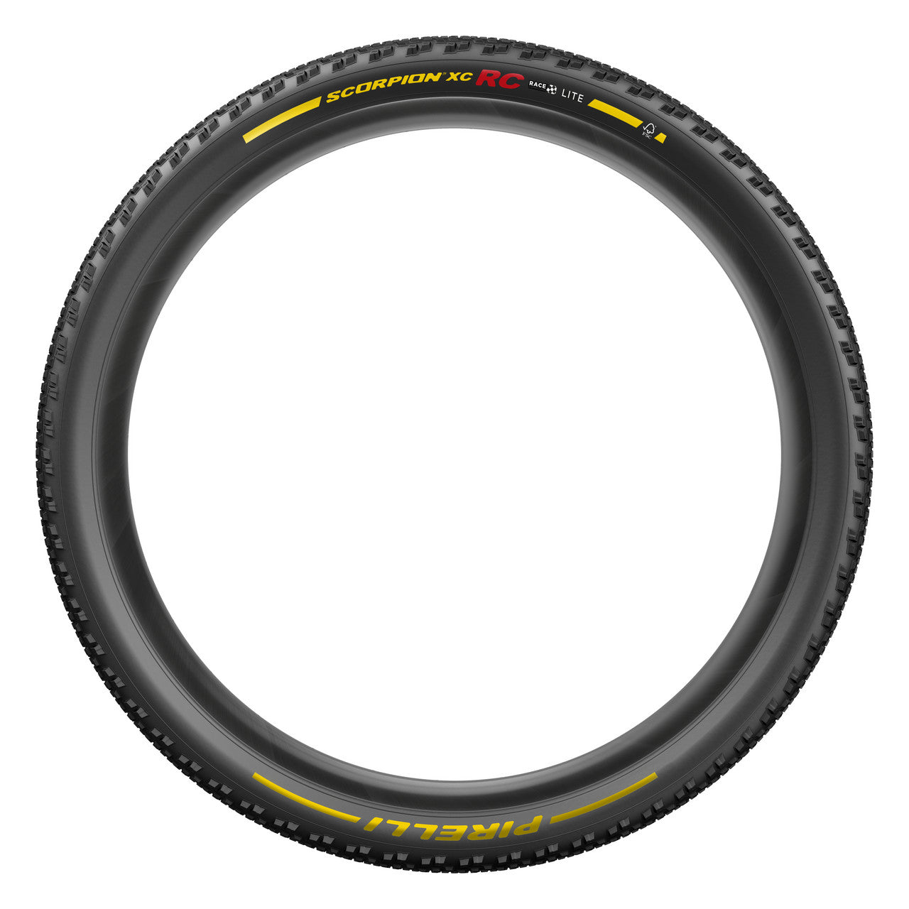 Neumático PIRELLI SCORPION RACE XC RC Lite 29x2.40 Tubeless Ready Blando Amarillo Team Edition