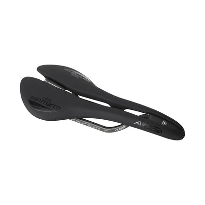 Sillín SELLE SAN MARCO ASPIDE SUPERLEGGERA OPEN FIT NARROW Raíles de Carbono