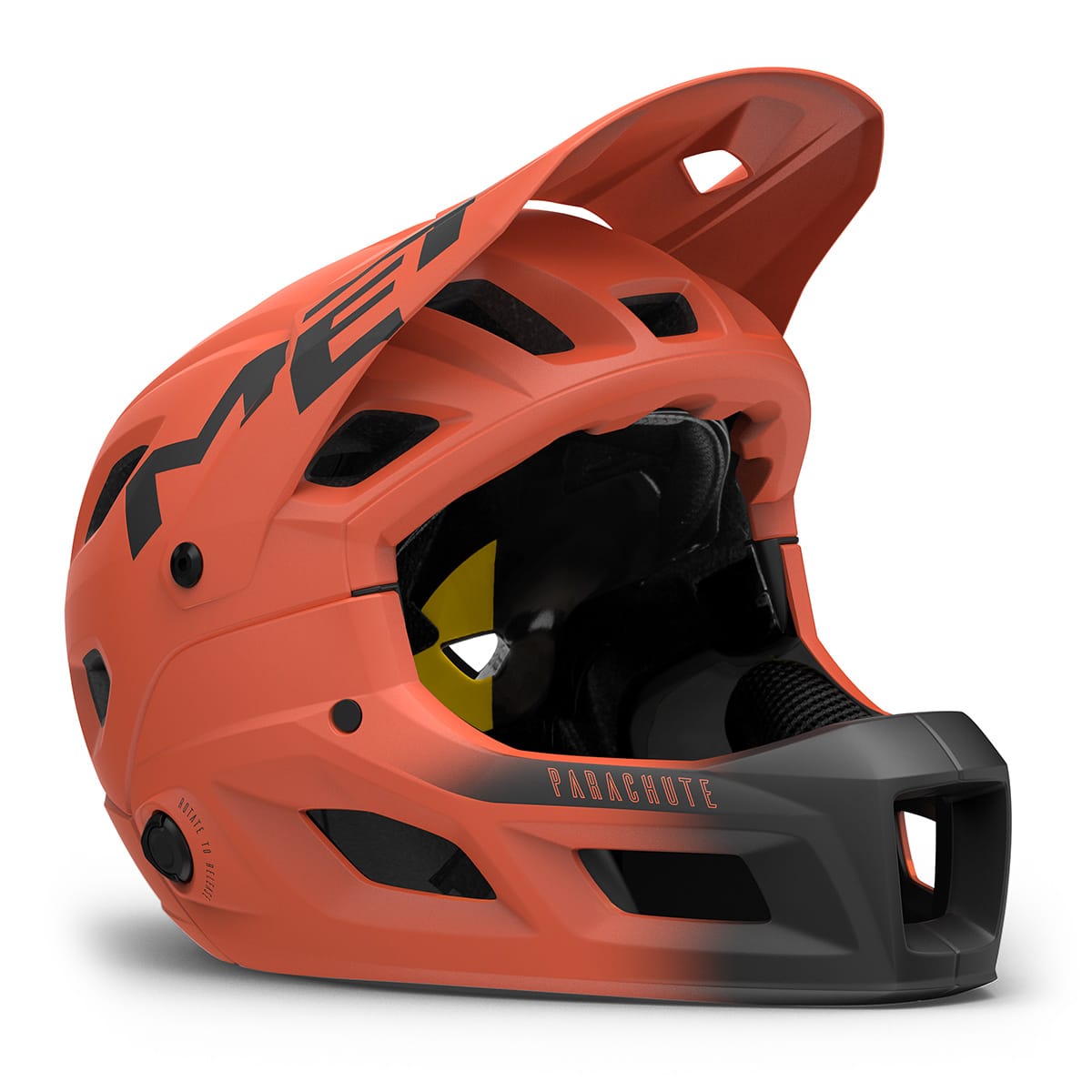 Casco MTB MET PARACHUTE MCR MIPS Naranja/Negro