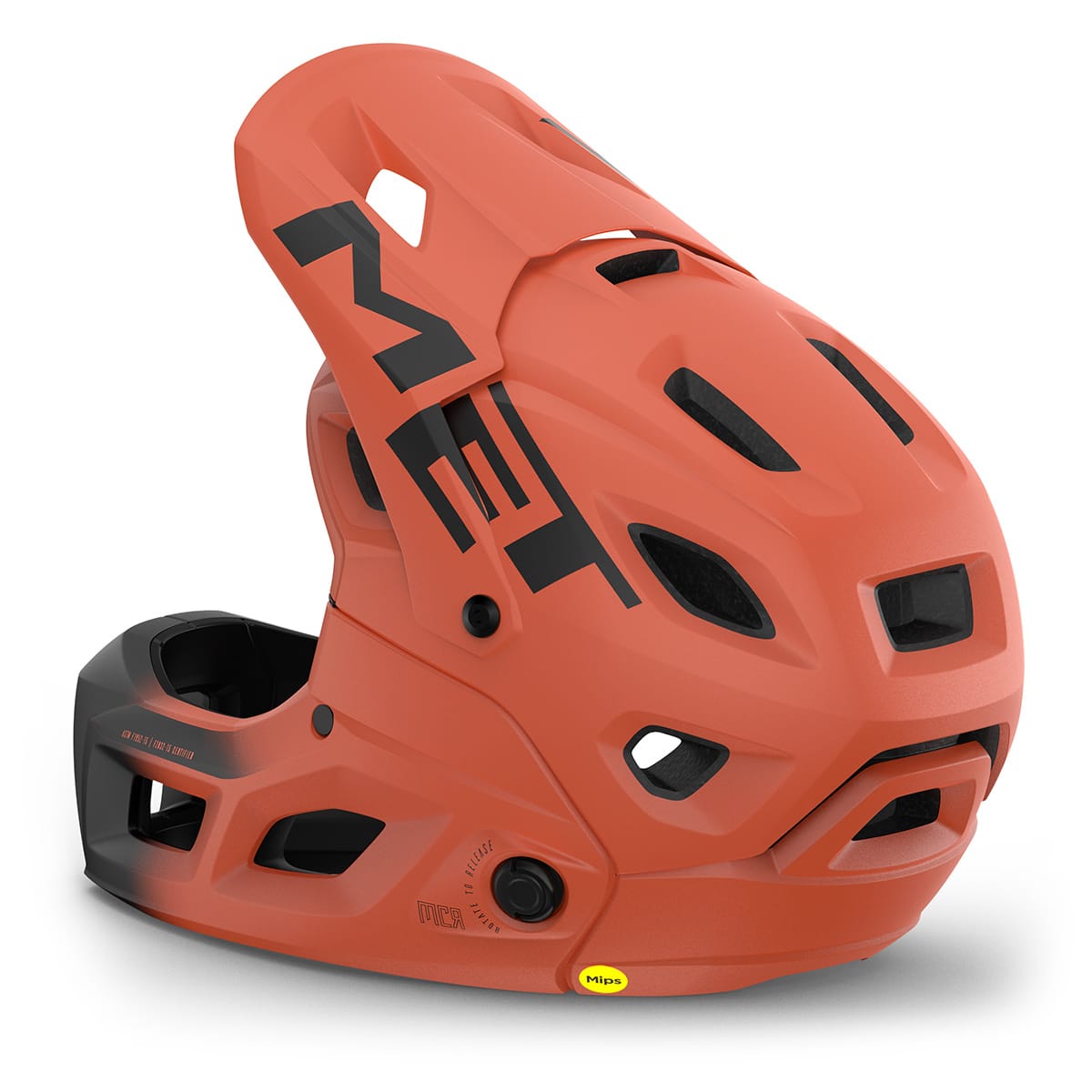 Casco MTB MET PARACHUTE MCR MIPS Naranja/Negro