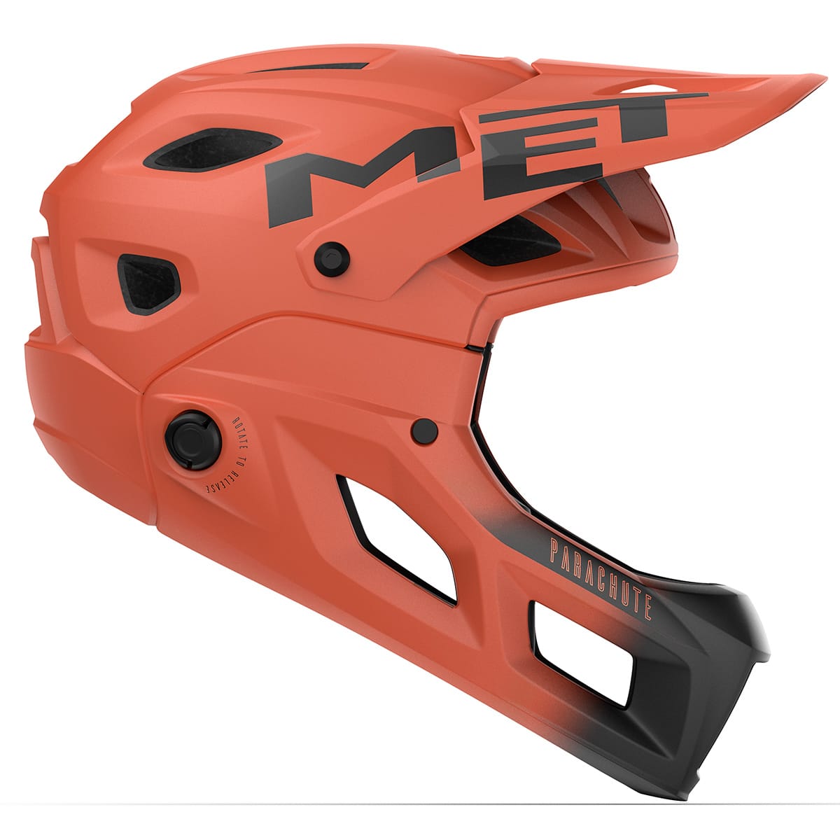 Casco MTB MET PARACHUTE MCR MIPS Naranja/Negro