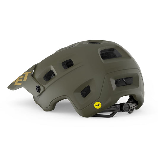 Casco MTB MET TERRANOVA MIPS Verde Oscuro Mate