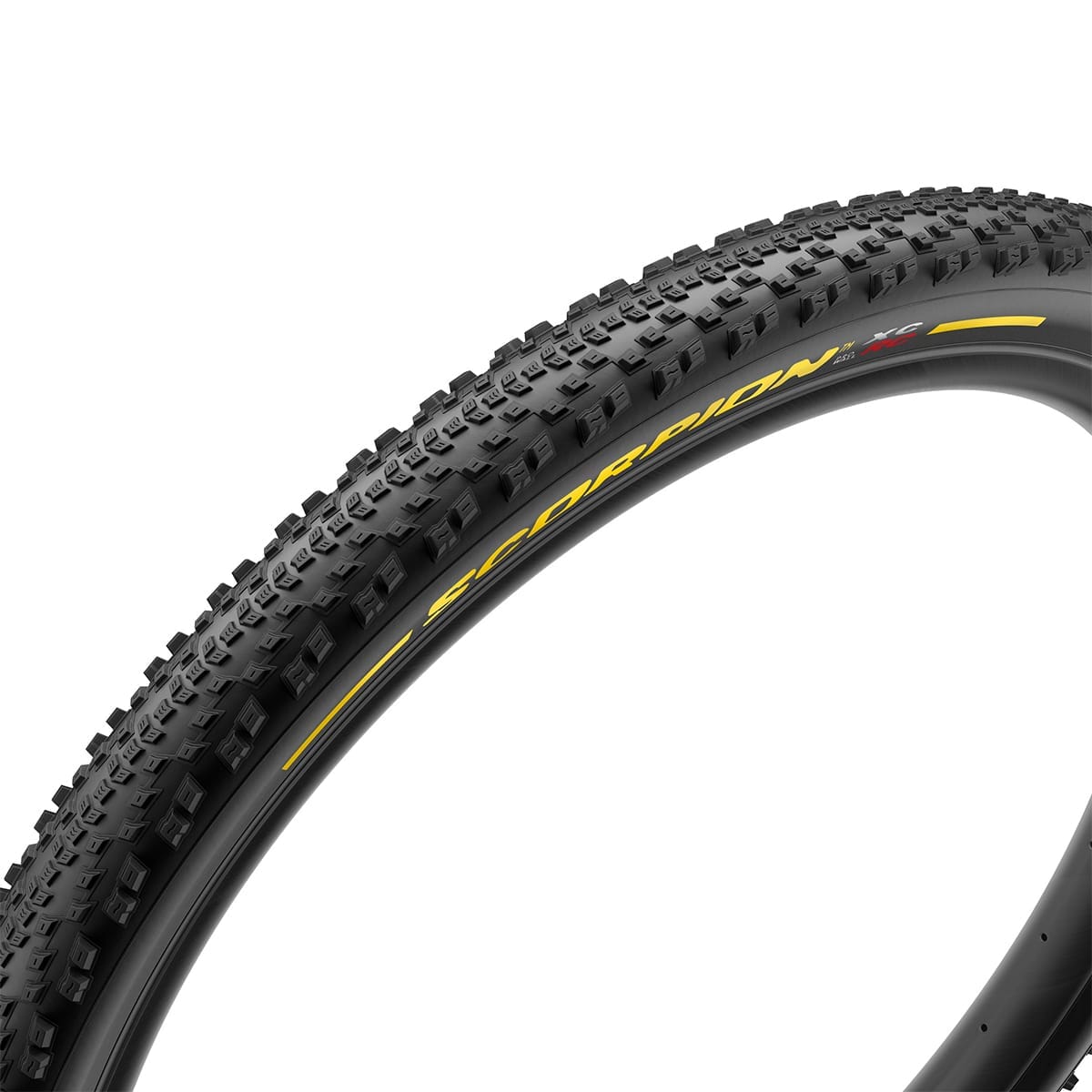 Pneu PIRELLI SCORPION XC RC 29x2,20 Tubeless Ready Souple Noir/Jaune 3957600