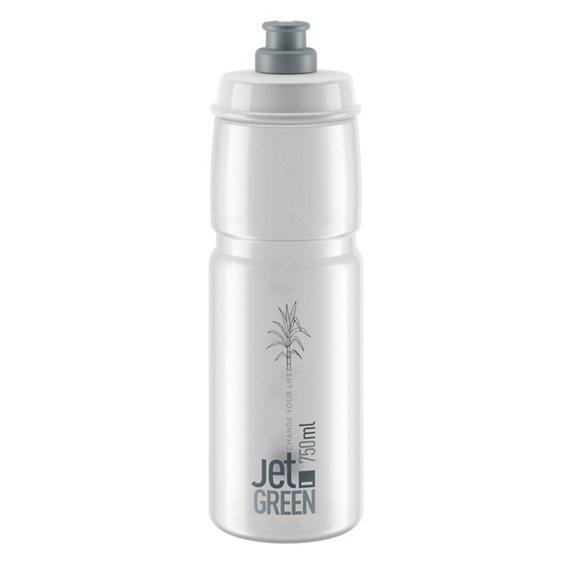 ELITE JET Botella verde Transparente/Gris