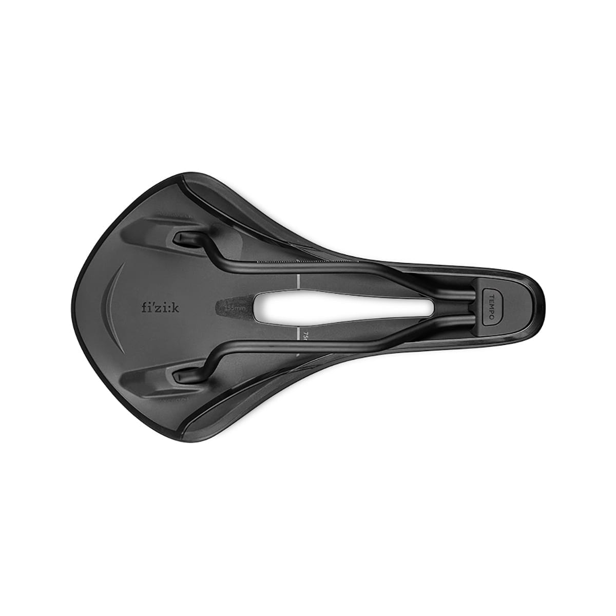 Sillín FIZIK TEMPO ALIANTE R5 155mm S-Alloy Rails Negro