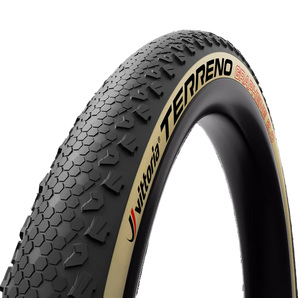 Neumático VITTORIA TERRENO XC RACE 29x2.10 Graphene 2.0 Tubeless Ready Blando Negro/Beige