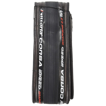 Neumático VITTORIA CORSA SPEED Graphene G2.0 700x23c Tubeless Ready Negro