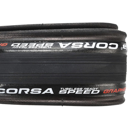 Neumático VITTORIA CORSA SPEED Graphene G2.0 700x23c Tubeless Ready Negro