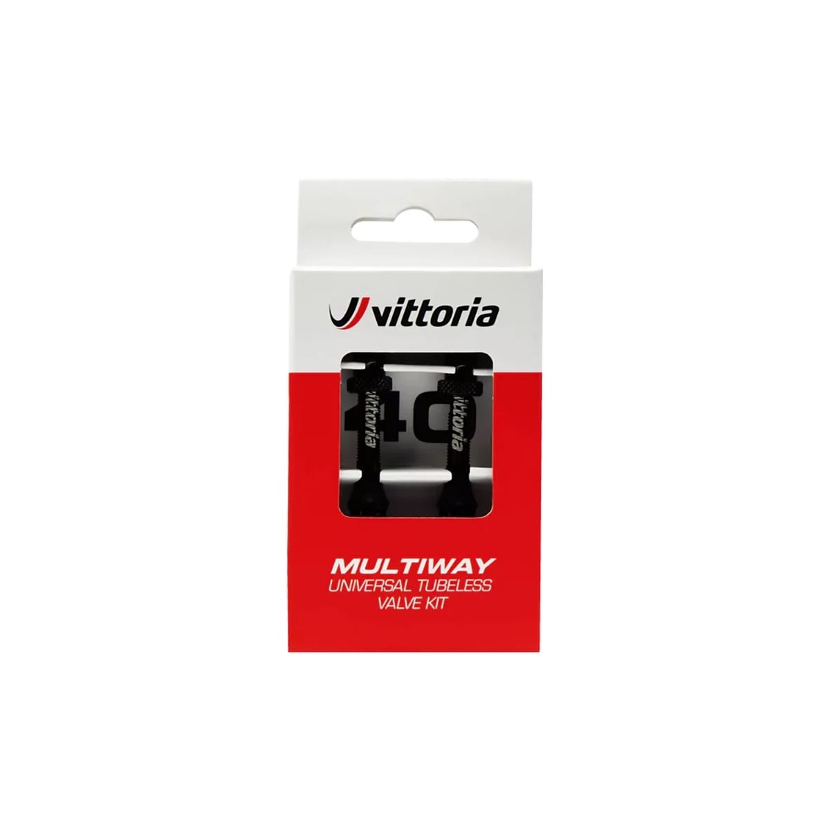 VITTORIA MULTIWAY Válvulas Tubeless Negro Presta (x2)