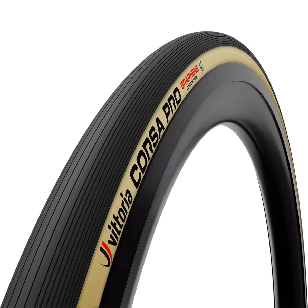 Neumático VITTORIA CORSA PRO Graphene G2.0 700x24c Tubeless Ready Beige