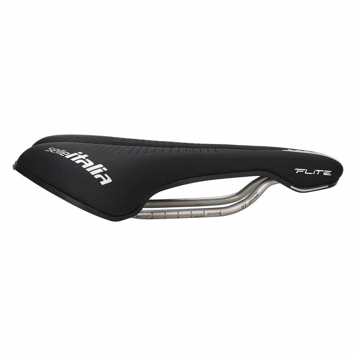 Selle SELLE ITALIA MAX FLITE BOOST GEL TI316 SUPERFLOW Rails TI316