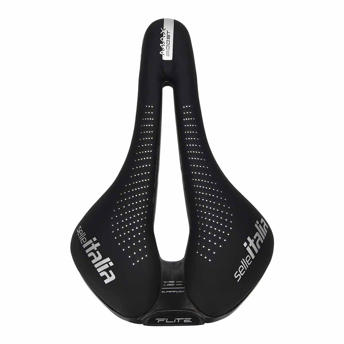 Selle SELLE ITALIA MAX FLITE BOOST GEL TI316 SUPERFLOW Rails TI316