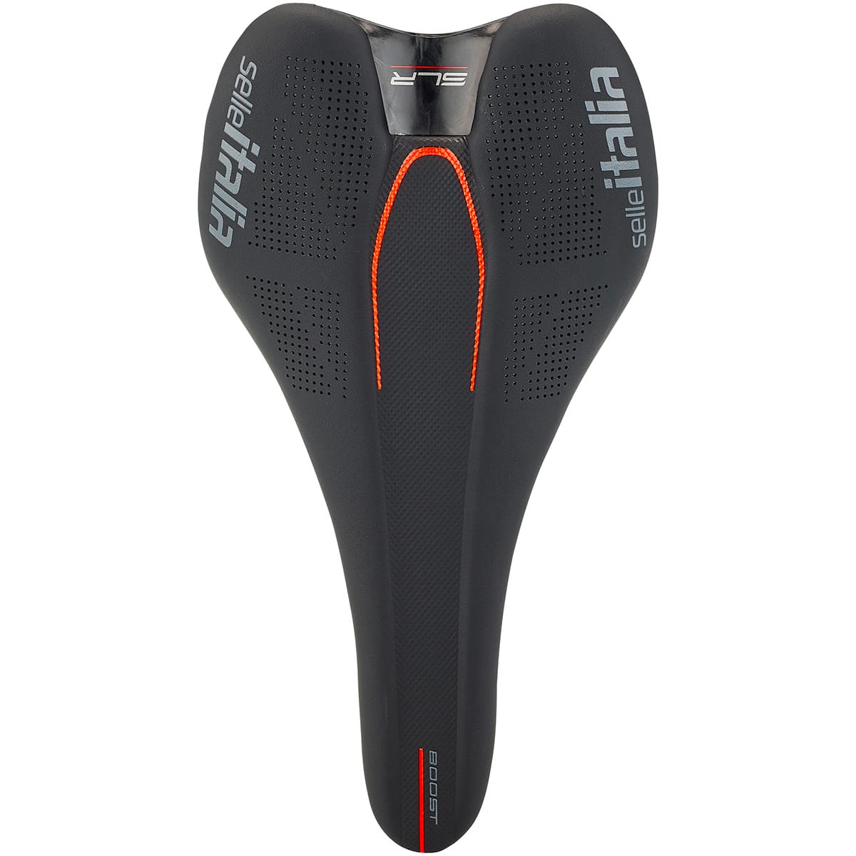 Sillín SELLE ITALIA SLR BOOST S1 Carbon Rails Negro