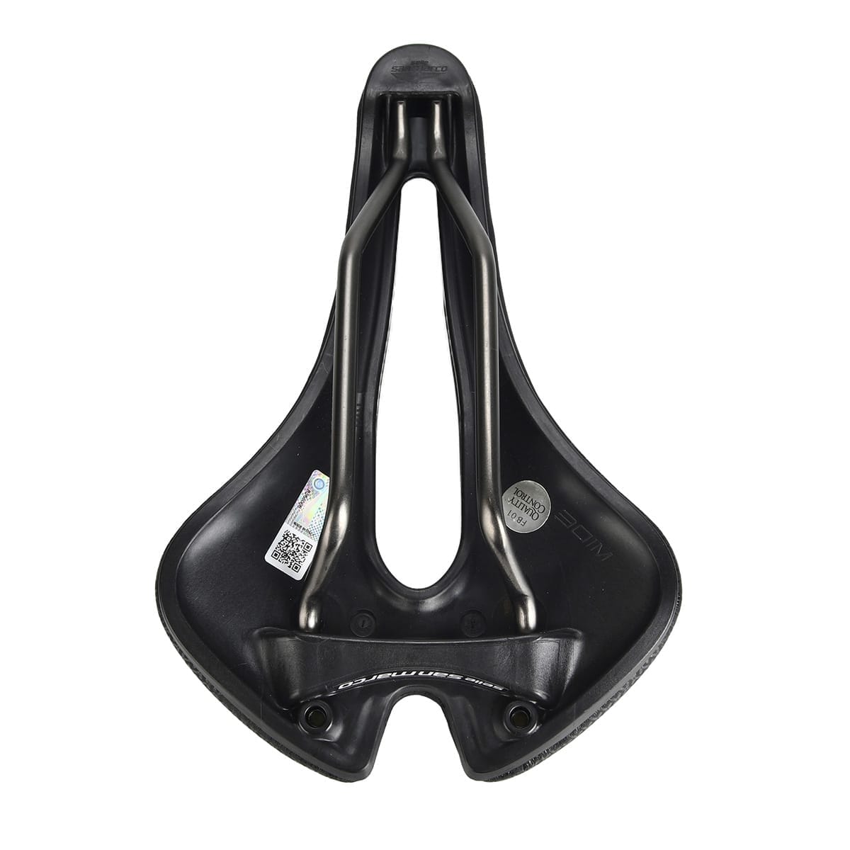 Selle SELLE SAN MARCO APSIDE SHORT SUPERCOMFORT OPEN-FIT RACING 149mm Rails Manganèse