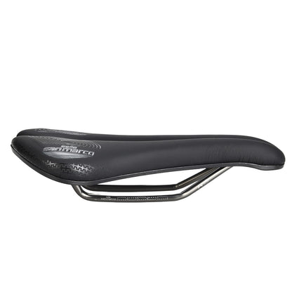 Sillín SELLE SAN MARCO APSIDE SHORT SUPERCOMFORT OPEN-FIT RACING 139mm Raíles Manganeso