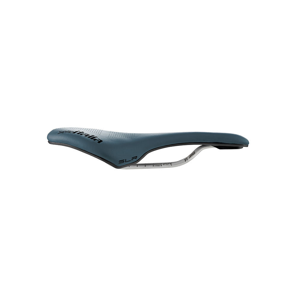 Sillín SELLE ITALIA SLR BOOST GRAVEL SUPERFLOW S Rails TI316 Azul