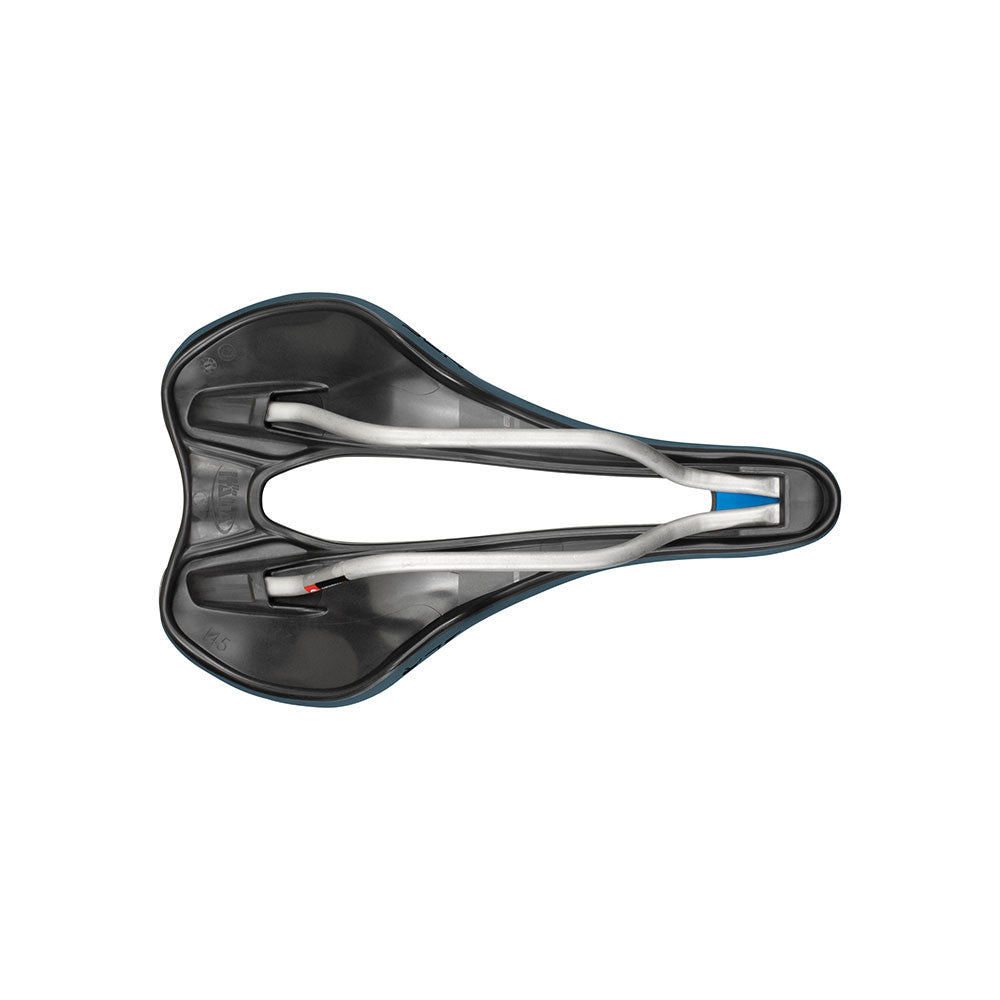 Sillín SELLE ITALIA SLR BOOST GRAVEL SUPERFLOW S Rails TI316 Azul