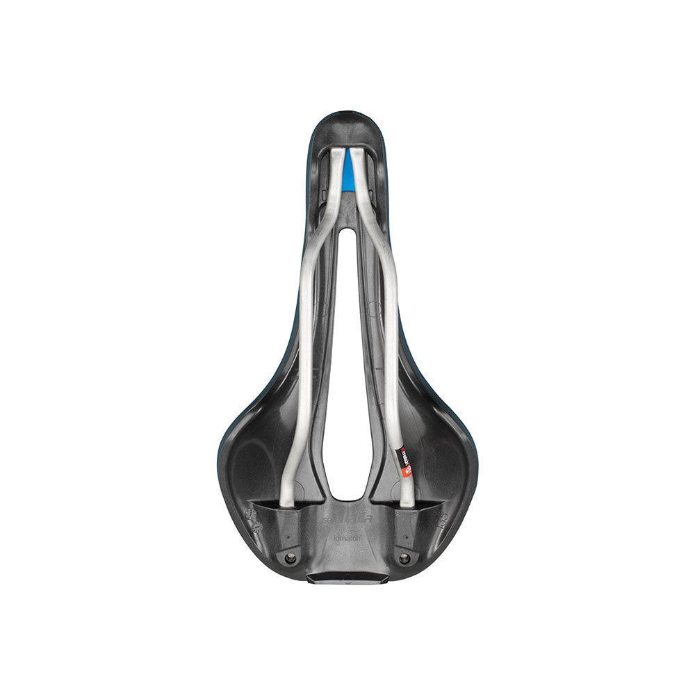 Sillín SELLE ITALIA FLITE BOOST GRAVEL SUPERFLOW S Rails TI316 Azul