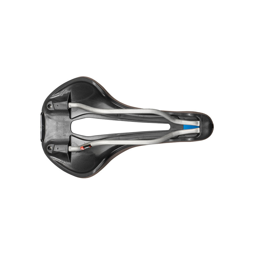 Sillín SELLE ITALIA FLITE BOOST GRAVEL SUPERFLOW S Rails TI316 Marrón