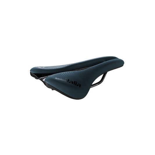 Sillín SELLE ITALIA NOVUS BOOST EVO GRAVEL SUPERFLOW TM L Rails Manganese Blue