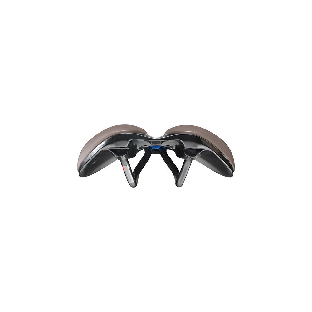 Sillín SELLE ITALIA NOVUS BOOST EVO GRAVEL SUPERFLOW TM L Rails Manganeso Marrón