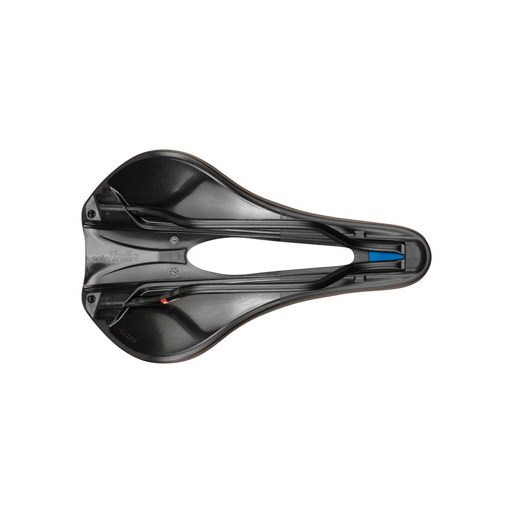 Sillín SELLE ITALIA NOVUS BOOST EVO GRAVEL SUPERFLOW TM L Rails Manganeso Marrón