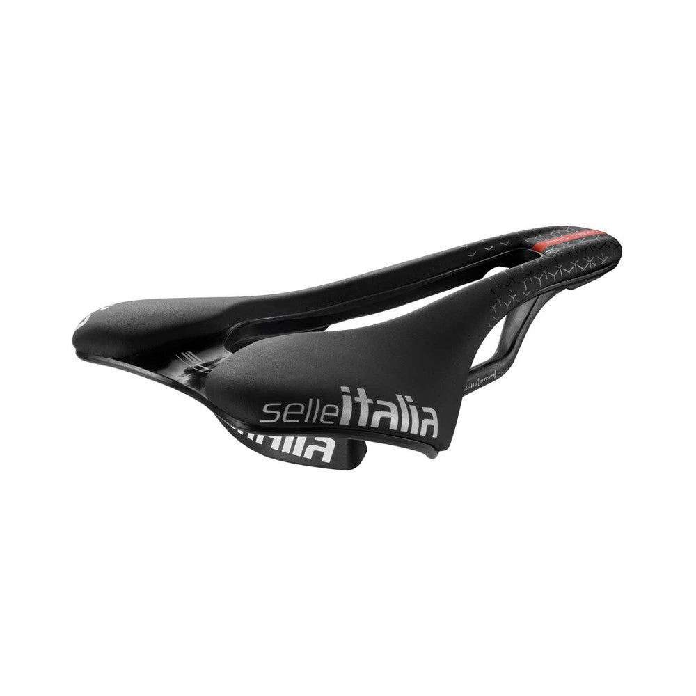 SELLE ITALIA SLR BOOST SUPERFLOW PRO TEAM 6.1 S Rails Carbono Negro