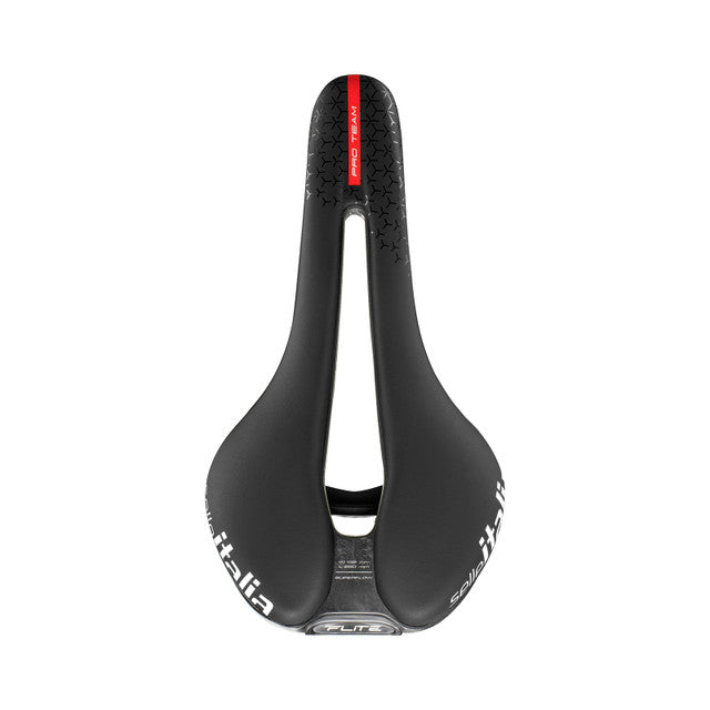 Sillín SELLE ITALIA FLITE BOOST SUPERFLOW PRO TEAM 6.1 L Carbon Rails Negro