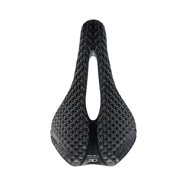 Sillín SELLE ITALIA NOVUS BOOST SUPERFLOW EVO 3D L Carbon Rails Negro