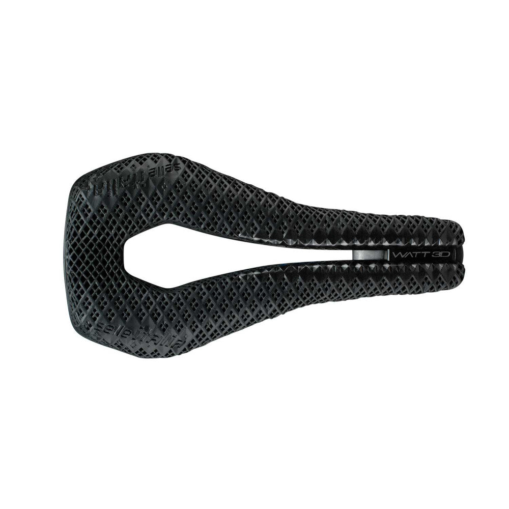 Sillín SELLE ITALIA WATT SUPERFLOW 3D Rails Ti316 Negro