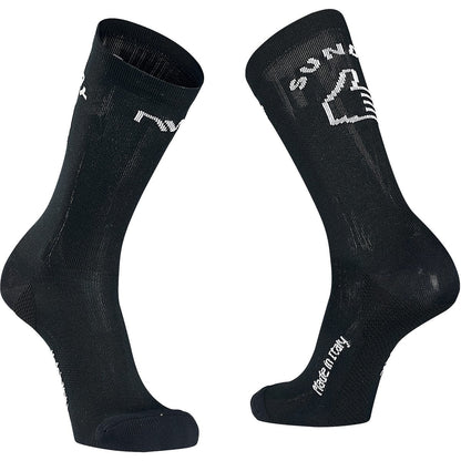Calcetines NORTHWAVE SUNDAY MONDAY HIGH PRIMALOFT Negro