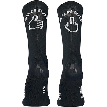 Calcetines NORTHWAVE SUNDAY MONDAY HIGH PRIMALOFT Negro