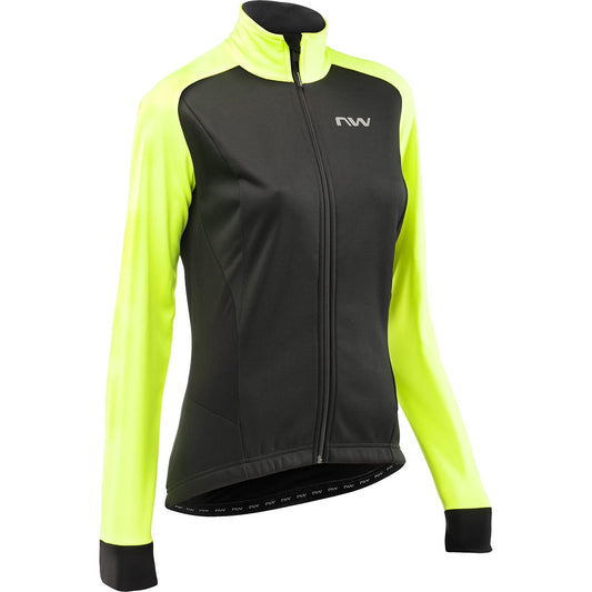 Chaqueta NORTHWAVE RELOAD Mujer Negro/Amarillo